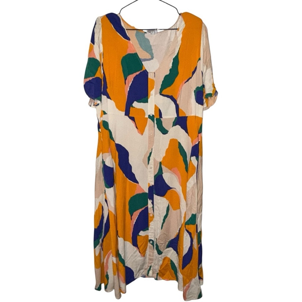 💡𝐀𝐕𝐀 & 𝐕𝐈𝐕 𝐀𝐁𝐒𝐓𝐑𝐀𝐂𝐓 𝐂𝐎𝐋𝐎𝐑𝐅𝐔𝐋 𝐌𝐀𝐗𝐈 𝐃𝐑𝐄𝐒𝐒 - Picture 2 of 8